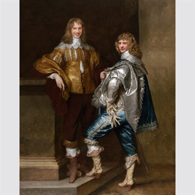 Custom Royal Portrait Lord John Stuart and His Brother from Photos,by myDaVinci - myDaVinci